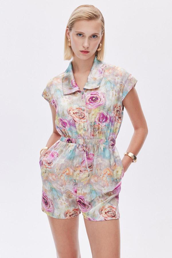 Marguerite Desenli Saten Tulum - Image 1