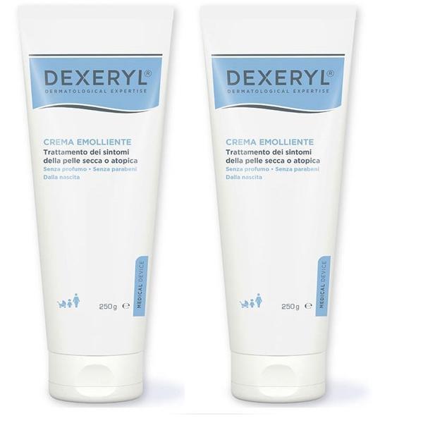 Ducray Dexeryl Cream Emolliente 250 Gr 2 Adet Set - Image 1