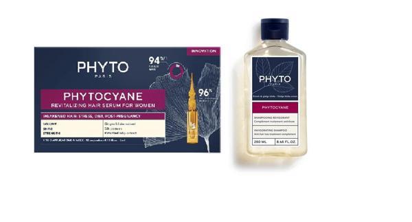 Phyto Phytocyane Kadın Tepkisel Dökülme Kofresi + Şampuan Hediyeli - Image 1