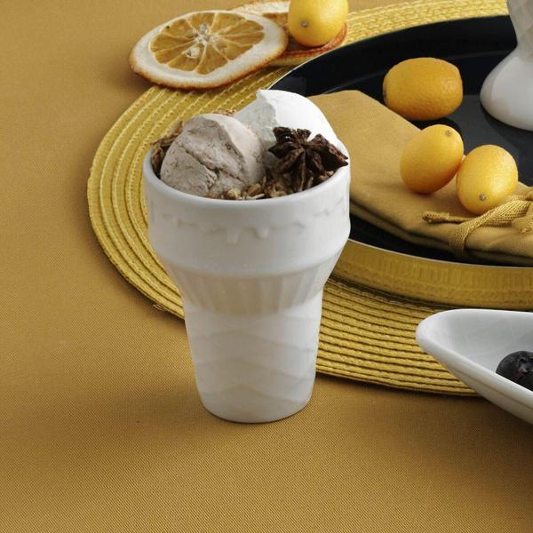 GÜRAL PORSELEN Güral  2li 10 Cm Külah Dondurmalık - Image 1