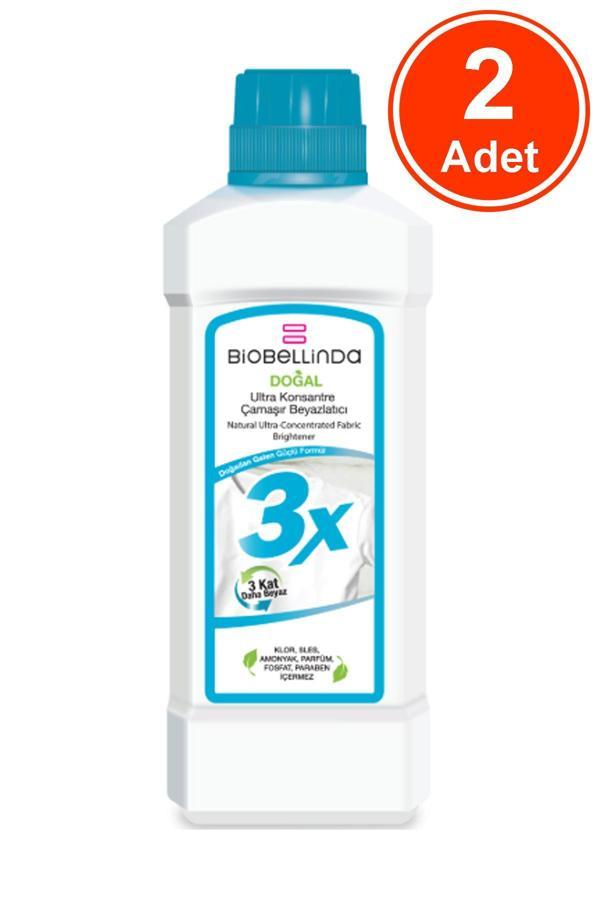 Biobellinda 3X Ultra Konsantre Çamaşır Beyazlatıcı 750 G x 2 Adet - Image 1