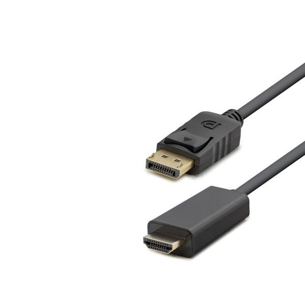 Dısplay To HDMI Kablo 4K 30Hz 1.8M Siyah HDX7796 - Image 1