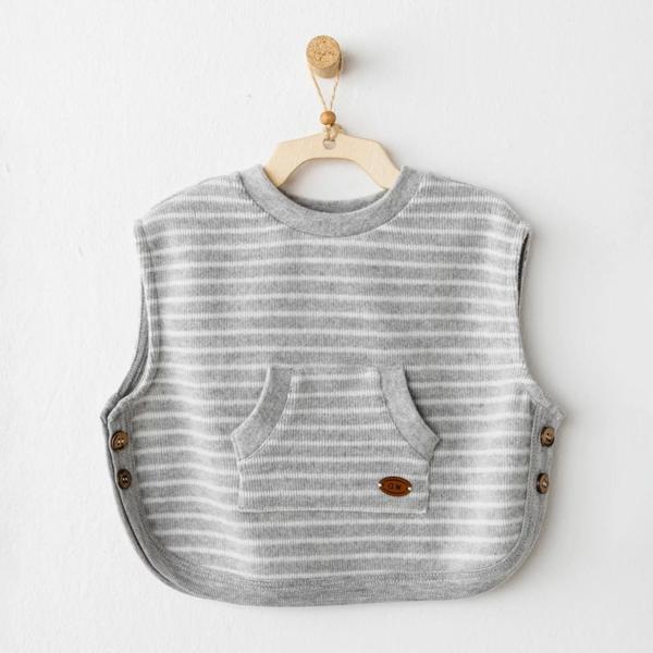 The Log İnvest Casual Yelek Gri - Image 1