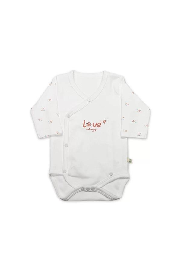 Bistyle Grow İn Lowe Kravuze Body 17106 Pembe Ekru - Image 1