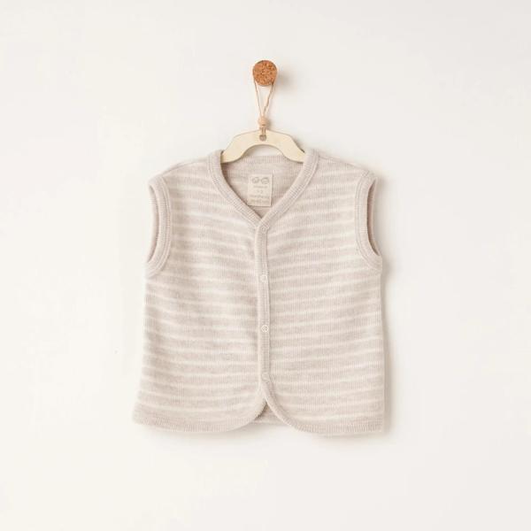 Andywawa  Casual Yelek Bej AC26221 - Image 1