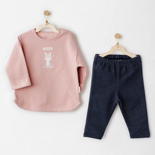 Mon Petit Amour 2'li Takım Denim - Image 1