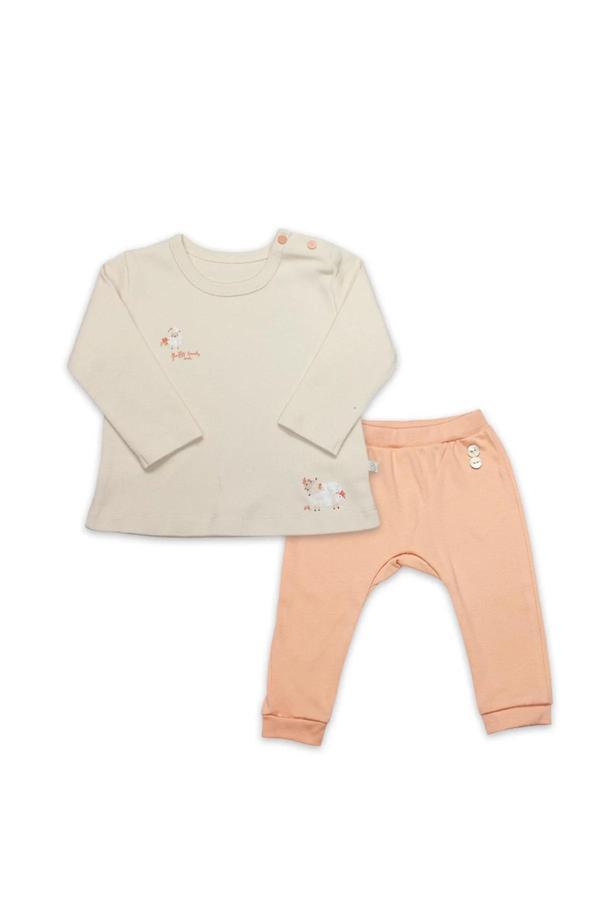 Bistyle 2li Takım Fluffy And Lovely 14106 Bej - Image 1