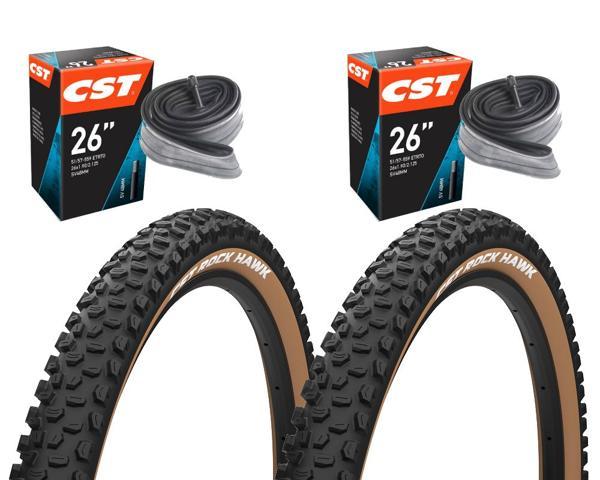 CST Rock Hawk 26x2.25 Amber Yanak Bisiklet Lastik Seti - Image 1