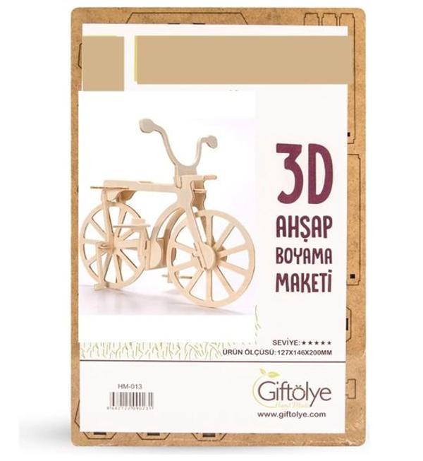 Ahşap Maket 3D Bisiklet - Image 1