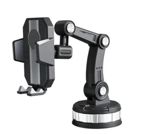 Vantuzlu Araç İçi Telefon Tutucu (360 Derece Döner) - Image 1