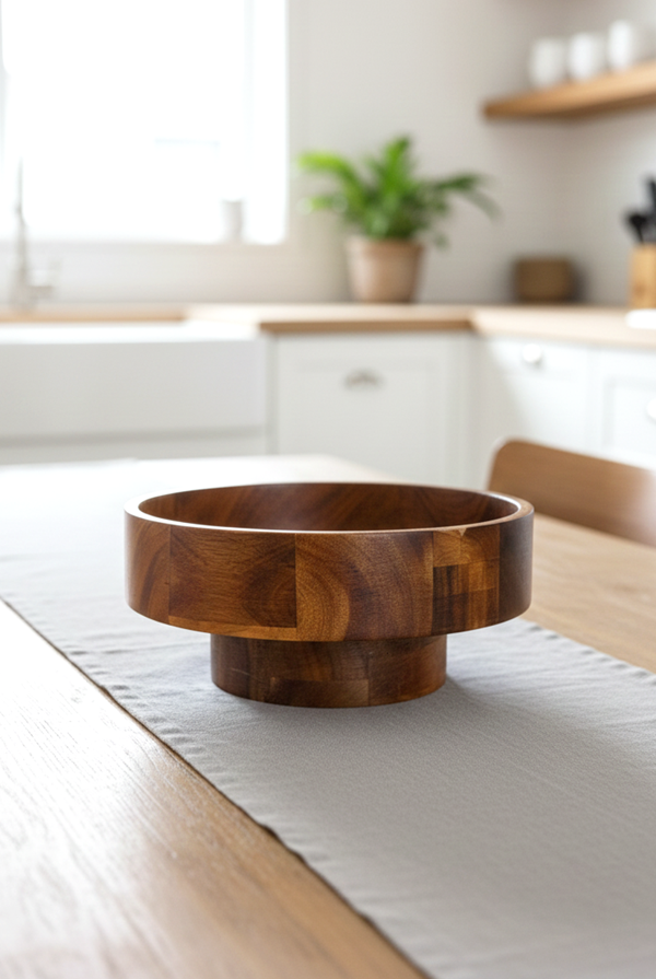 Fean Akasya Ayaklı Kase 20cm - Image 1