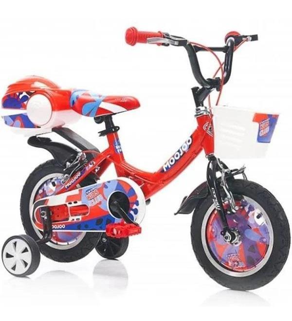 Corelli Moojoo Alüminyum Kadro Aksesuarlı 12 Jant Çocuk Bisikleti Kırmızı 2-4 Yaş - Image 1