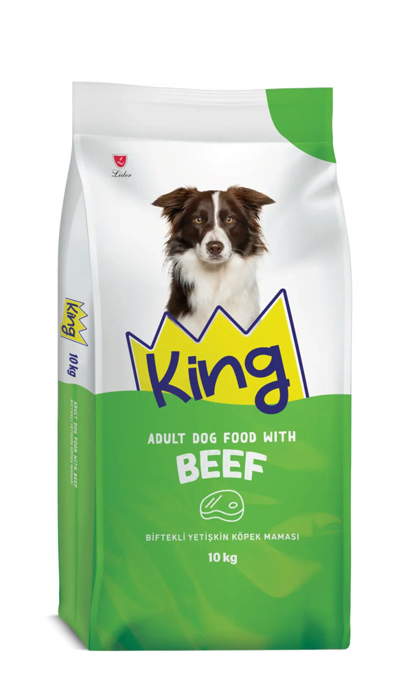 King Beef 10 Kg Yetişkin Köpek Maması  - Image 1