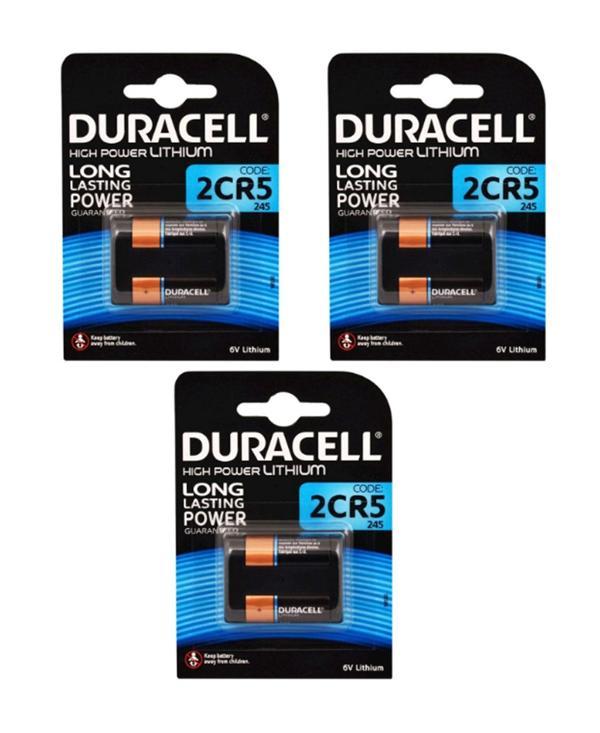 Duracell Pil Ultra Lityum Pil 2CR5 / 245 6 Volt 3 Paket - Image 1