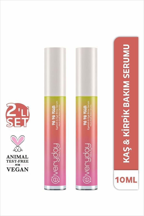 Va Va Voom Güçlendirici Besleyici Canlandırıcı Kaş Kirpik Serumu 10 Ml X 2'li Set - Image 1