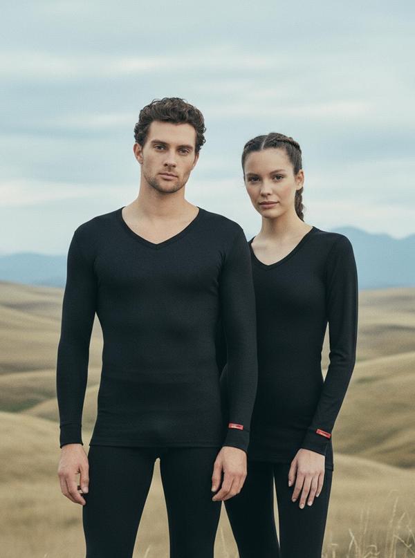 Blackspade Unisex Termal Tişört 2. Seviye SİYAH-2XL - Image 1