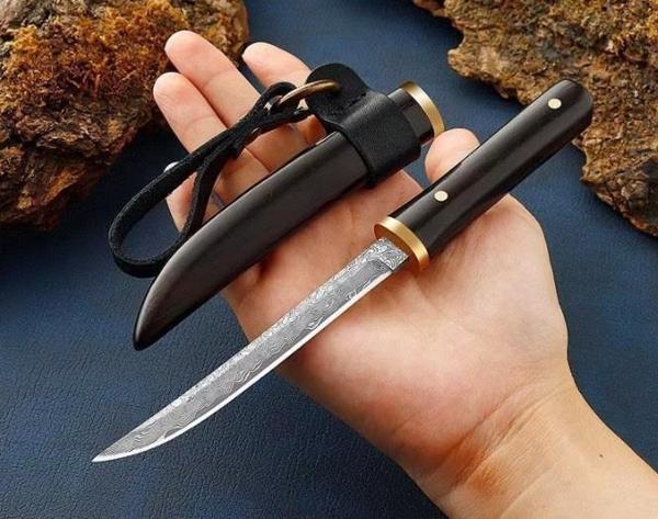 Japon Tanto Efsane Model Damascus - Image 1