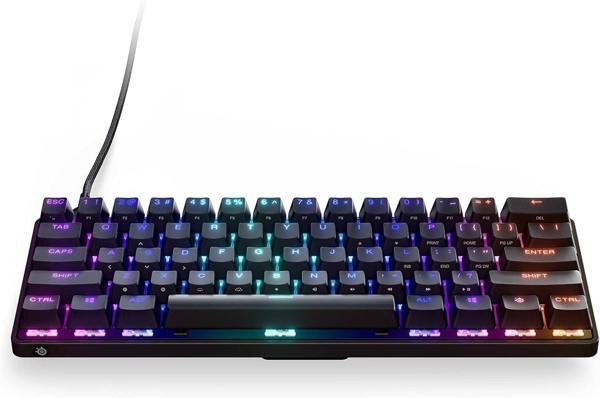 Steelseries Apex 9 Mini – Mekanik Oyun Klavyesi – Optik Anahtarlar – 2 Noktalı Çalışma – Kompakt Esp - Image 1