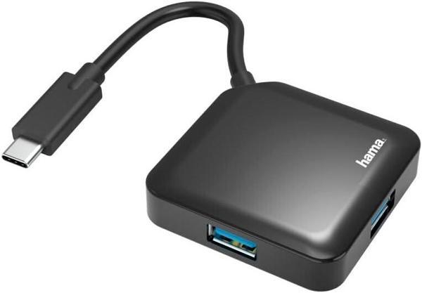 Usb 3.2 Usb-C Hub 1:4, Bus Powered, Siyah - Image 1