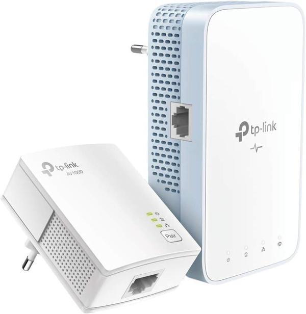 Tp-Link Av1000 Gigabit Powerline Ac Wi-Fi Kit, Tl-Wpa7517 Kit, Gigabit Ethernet, 750 Mbps - Image 1