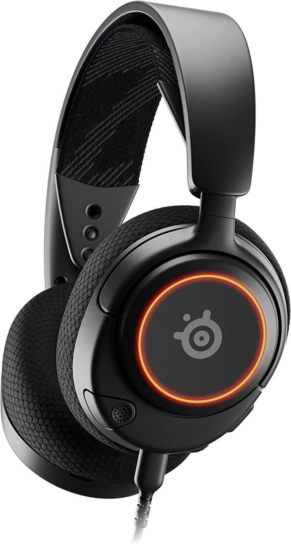 Steelseries Arctis Nova 3 Multi-Platform Gaming Kulaklık, Hi-Fi Sürücüler, 360 Derece Uzamsal Ses, R - Image 1