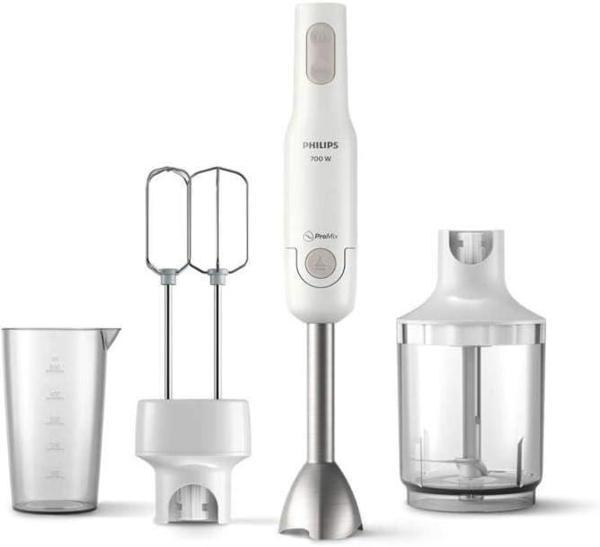 Philips Daily Collection Promix El Blender Seti 700 W, Sıçrama Önleyici Bıçak Koruması, Ergonomik Ta - Image 1