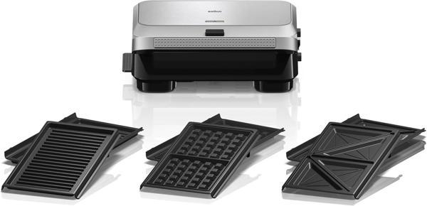 Braun Snack Maker 5 Sm5038 Sandviç, Waffle Ve Tost Makinesi Silver - Image 1