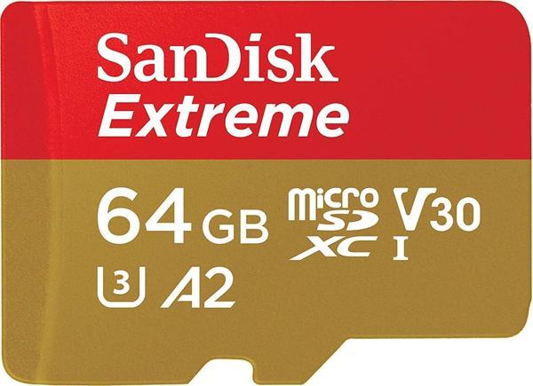 Sandisk Extreme Microsdxc Uhs-I Card- 64Gb Hafıza Kartı - Image 1