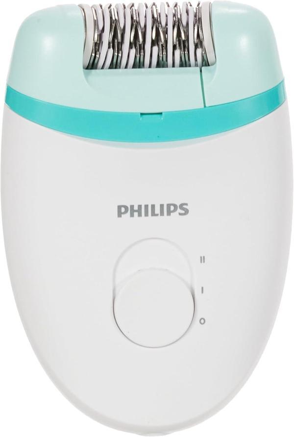 Philips Bre245/05 Satinelle Essential Kablolu Kompakt Epilatör, Yeşil - Image 1