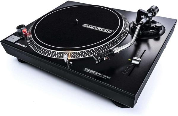 Reloop Rp-1000 Mk2 | Hifi/Dj Belt-Drive Pikap/Turntable, Ortofon Om Black Pikap İğnesi Ve Headshell  - Image 1