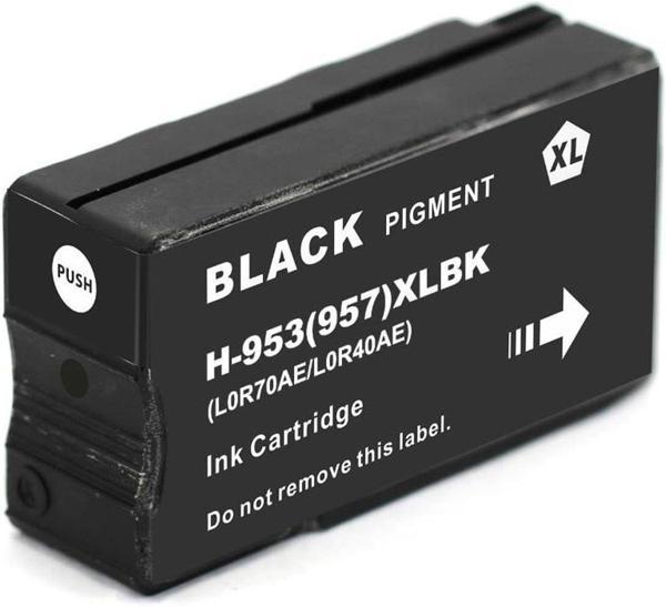 Hp Uyumlu 953Xl (L0S70Ae) Siyah Muadil Kartuş - Image 1