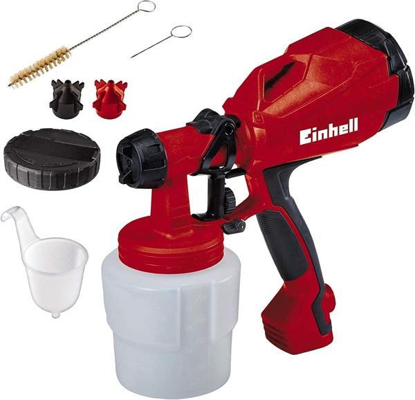 Einhell Sprey Boya Sistemi Tc-Sy 400 P (400 W, Küçük Ve Orta Büyüklükte Yüzeyler Için, Vernik Ve Lak - Image 1