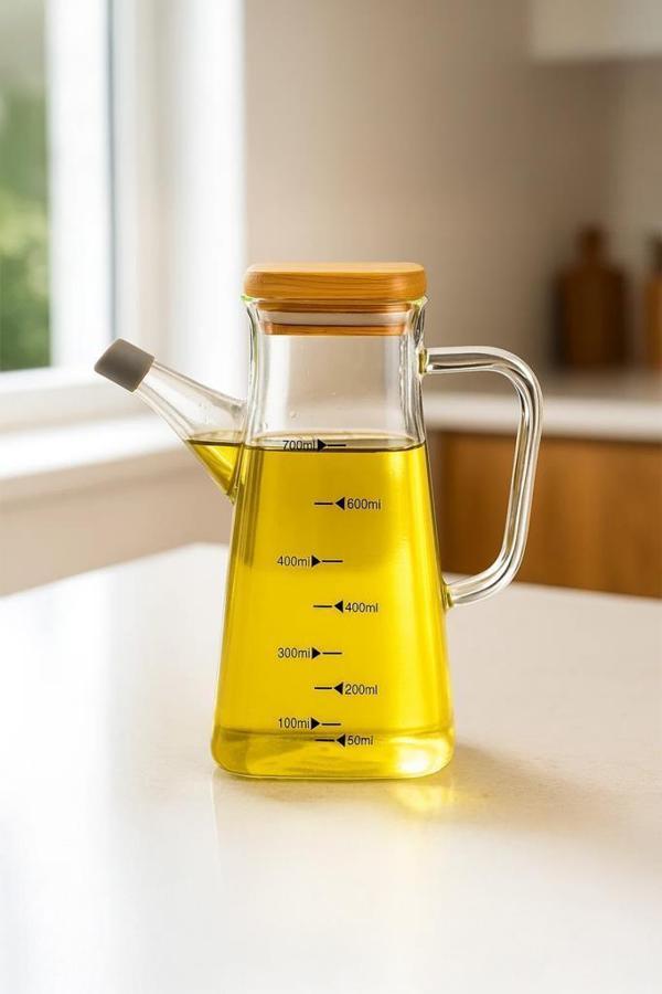 Bambum Rafa - Bambu Kapaklı Yağdanlık 750ml - Image 1