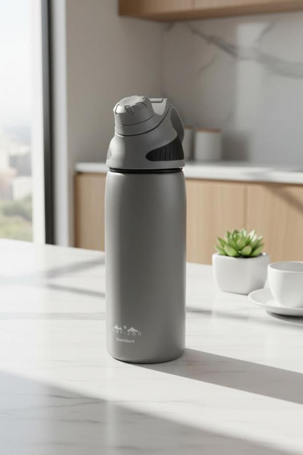 Bambum Horizon - Termos Termos Bardak Gri 600ml - Image 1