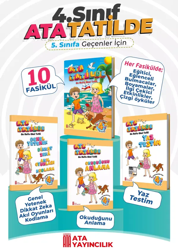 4. Sınıf Ata Tatilde Setimiz - Ata Yayıncılık - Image 1