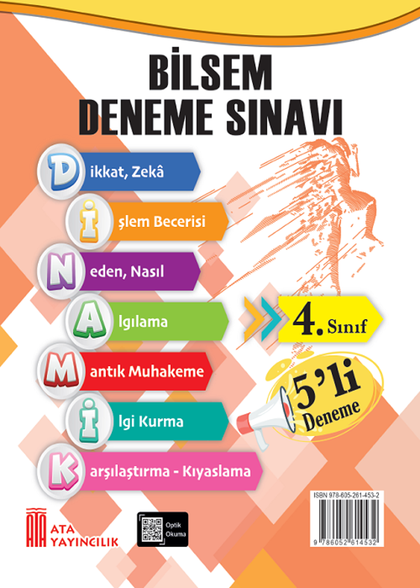4. Sınıf Bilsem 5'Li Deneme Sınavı - Ata Yayıncılık - Image 1