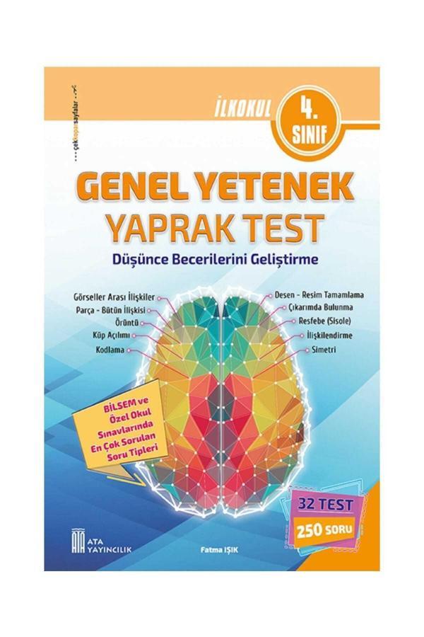 4. Sınıf Genel Yetenek Yaprak Test - Ata Yayıncılık - Image 1