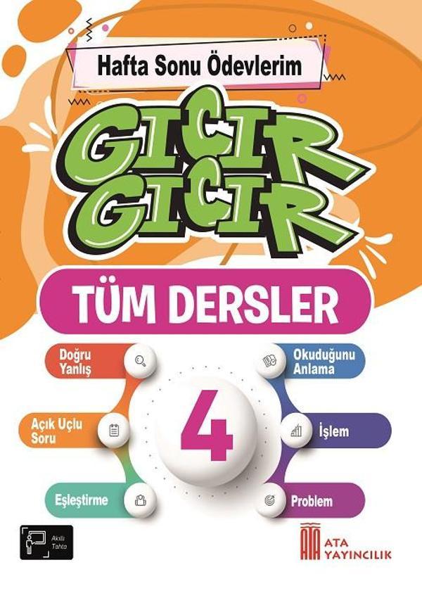 4. Sınıf Gıcır Gıcır Hafta Sonu Ödevlerim Tüm Dersler - Ata Yayıncılık - Image 1