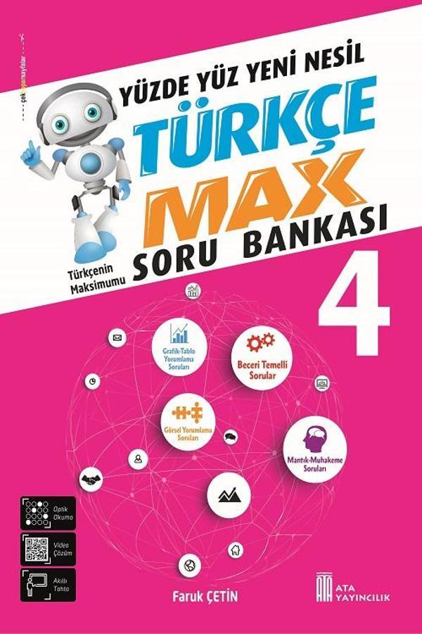 4. Sınıf Türkçe Max Soru Bankası - Ata Yayıncılık - Image 1