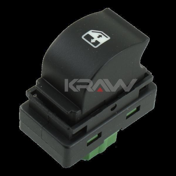 CAM KALDIRMA ANAHTARI FIAT DUCATO III - DOBLO III SAĞ - ÇERÇEVESİZ - YEŞİL SOKET BOXER III - JUMPER  III - Image 1