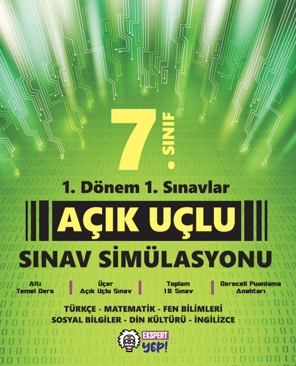 7. Sınıf 1. Dönem 1. Sınavlar Açık Uçlu Sınav Simülasyonu - Ata Yayıncılık - Image 1