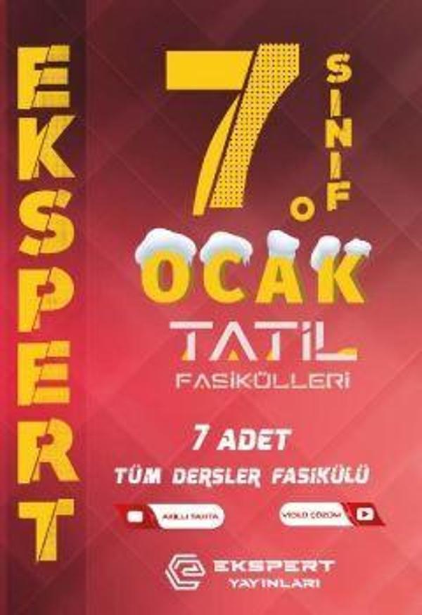 7. Sınıf Ekspert Ocak Tatil Fasikülleri - Ata Yayıncılık - Image 1