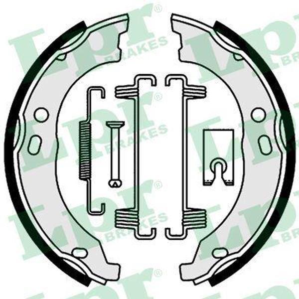 EL FREN BALATASI FIAT DUCATO PEUGEOT BOXER CITROEN JUMPER 06>   ÇAP=172X42 - Image 1