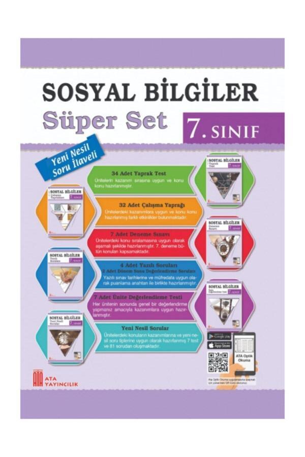 7. Sınıf Sosyal Bilgiler Süper Set - Ata Yayıncılık - Image 1