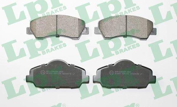 FREN BALATA ON PEUGEOT 301 308 II CITROEN C4  (133x18,8x60,2-52,5) - Image 1