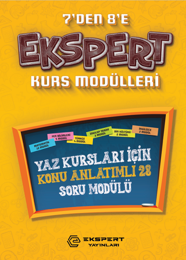 7'den 8'e Ekspert Kurs Modülleri Ekspert Yayınları - Ata Yayıncılık - Image 1
