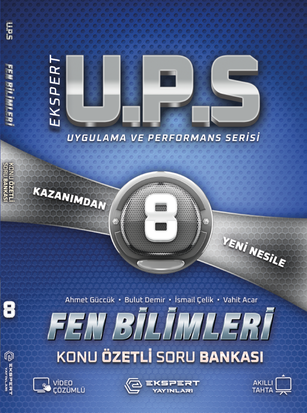 8. Sınıf Ekspert U.P.S Fen Bilimleri Konu Özetli Soru Bankası - Ata Yayıncılık - Image 1