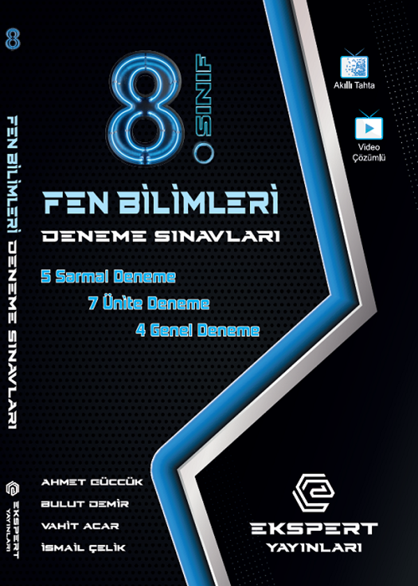 8.Sınıf Fen Bilimleri Deneme Sınavları Ekspert Yayınları - Ata Yayıncılık - Image 1