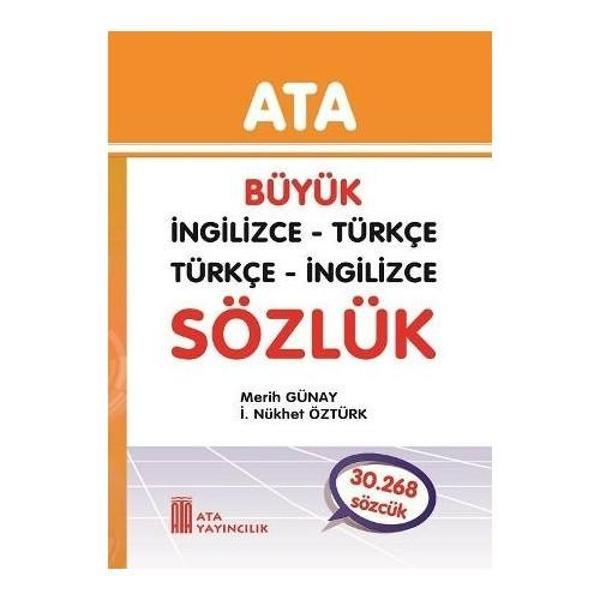 Ata İngilizce - Türkçe, Türkçe - İngilizce Sözlük (Sert Kapak) - Ata Yayıncılık - Image 1