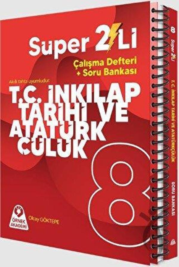 8. Sınıf Süper İkili T.C. İnkılap Tarihi ve Atatürkçülük Seti - İş Bankası Kültür Yayınları - Image 1
